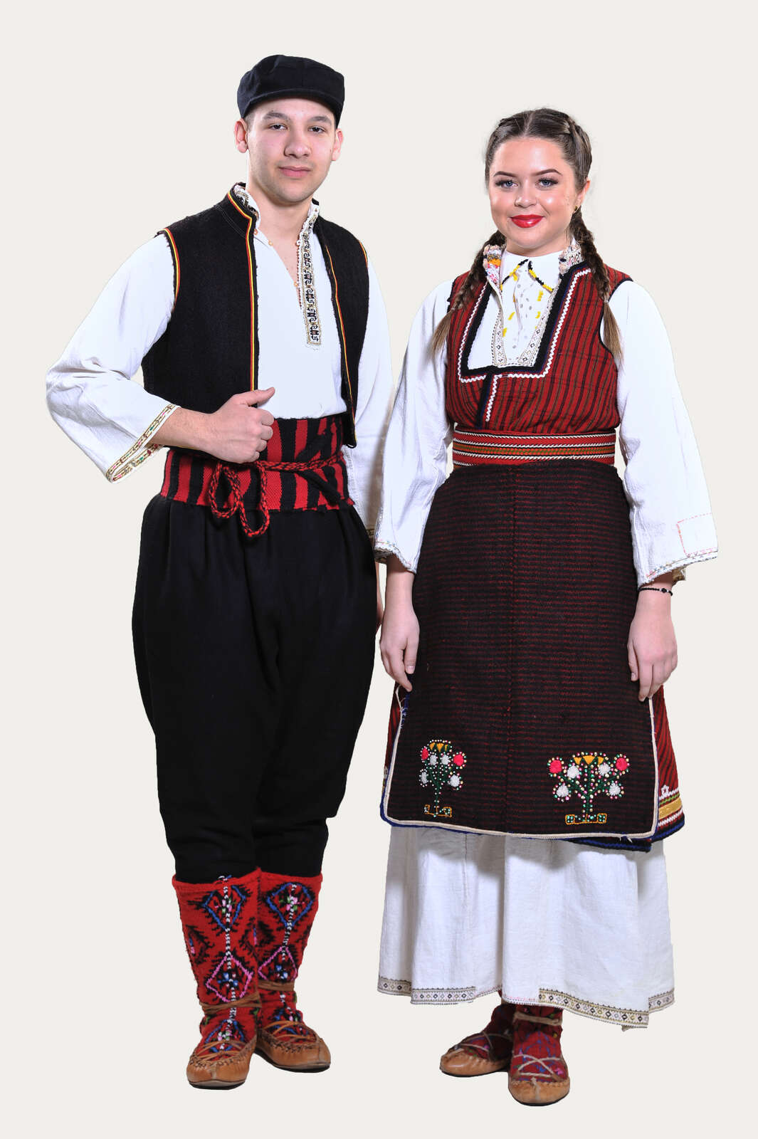 Serbian Traditional Clothing folk Costumes 